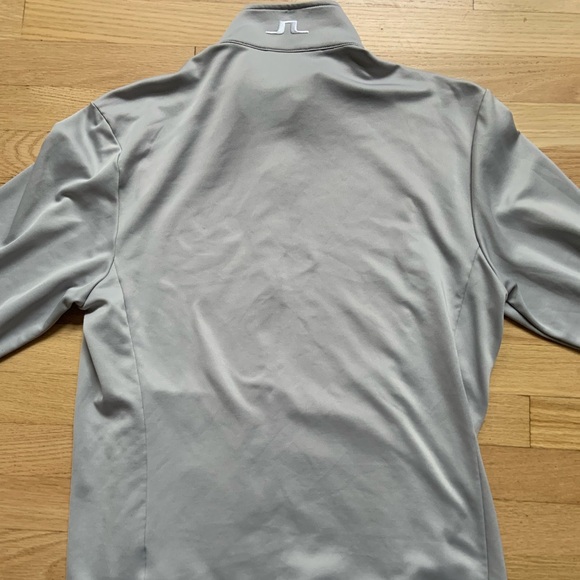 J. Linderberg Men's Florian Track Jacket Large Gray - Picture 2 of 11